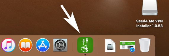 App in Dock - Step 5